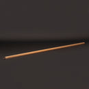 Solid Oak Wood Astragal for Double Doors (1-3/8")