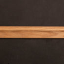 Solid Oak Wood Astragal – Fits Any Interior & Exterior Double Door (1-3/8") | Unfinished | Astragal Thickness 1-1/4" | 85" |