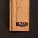 Solid Oak Wood Astragal – Fits Any Interior & Exterior Double Door (1-3/8") | Unfinished | Astragal Thickness 1-1/4" | 85" |