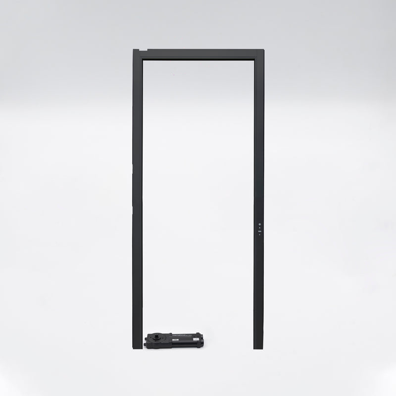 Store Door Frame 3x7 With Pivot | Colors: Black, Clear |