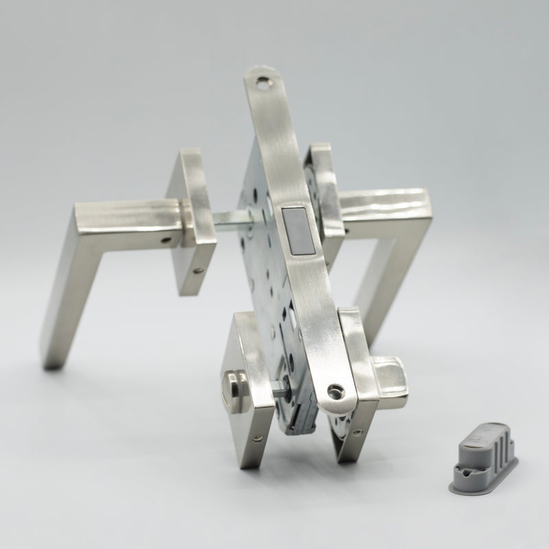 Mortise Magnetic Lock | Colors: Black, Clear Anodized |