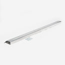 High Bumper / 1.5" High Dome Threshold with Different Heights and Size  Aluminum Threshold - | Colors: Clear Anodized |  Sizes: 48" |