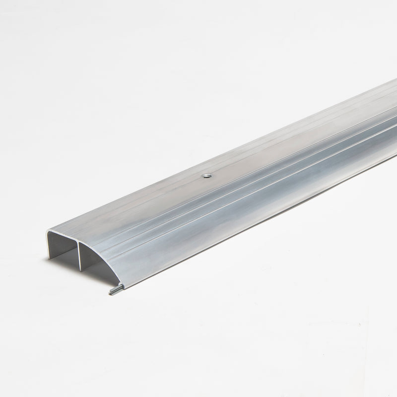 Low Bumper/1.25" Low Dome Threshold Aluminum Threshold - | Colors: Clear Anodized |  Sizes: 48" |