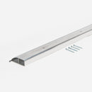 Low Bumper/1.25" Low Dome Threshold Aluminum Threshold - | Colors: Clear Anodized |  Sizes: 48" |